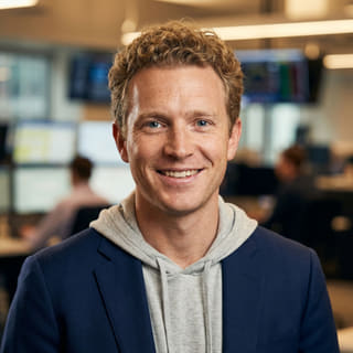 Ryan Brooks, listed as Lead Trading Analyst at Sable Vermogrove, in a profile image